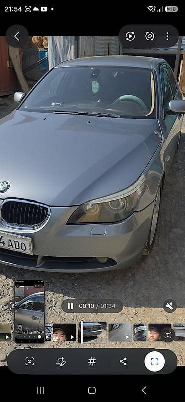 фари опель омега б: BMW 5 series: 2005 г., 2.5 л, Седан — 10