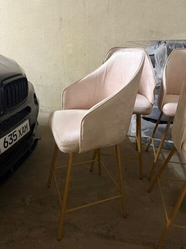 кухонные стол стуля: Барный стул, Другой материал — 3