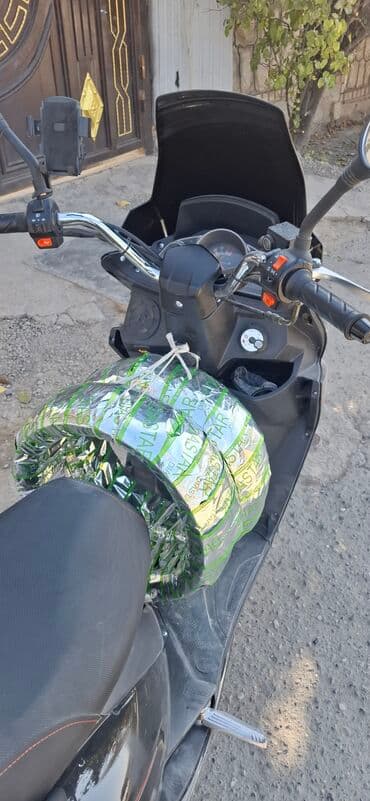 купить двигатель на скутер: Скутер WANGYA Surpass II, чёрный - Кузов: городской макси-скутер с — 5