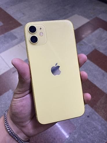 iphone 7s plus: IPhone 11, Б/у, 128 ГБ, Желтый, 69 % — 1
