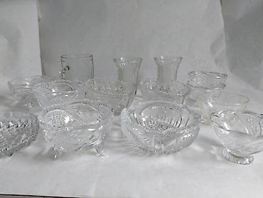 тарелкалар: ХРУСТАЛЬНЫЕ ВАЗЫ ХРУСТАЛЬНЫЕ САЛАТНИЦЫ конфетницы,пепельницы, вазочки — 5