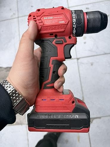 Инструменты: Бесщёточная аккумуляторная дрель-шуруповёрт DOKAGI - Тип: cordless — 1