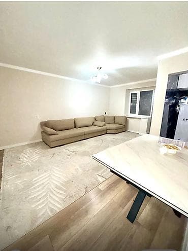 osh flat: 2 комнаты, 47 м², Ошский рынок / базар 104 серия, 4 этаж, Свежий ремонт — 3