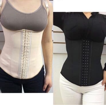 Кислородные подушки: Латексный маечный корсет для похудения и уменьшения объёма талии до — 3