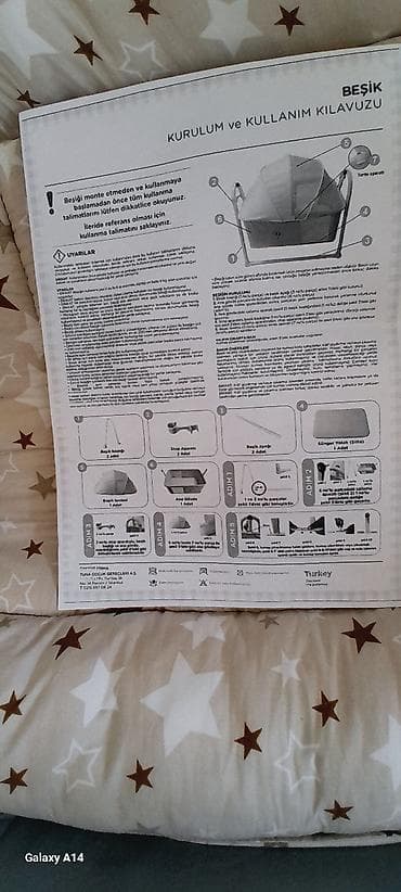 мебиль бу: Люлька, Б/у, Колыбель, Металл, цвет - Серый — 4