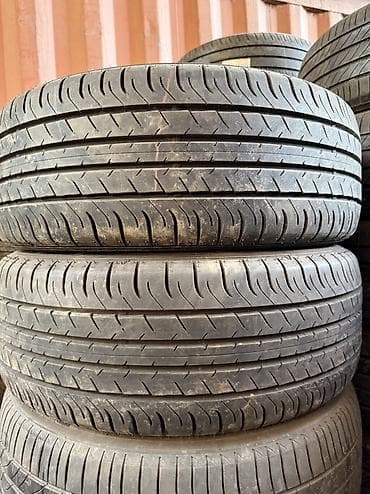 17: Шины 215 / 55 / R 17, Лето, Б/у, Пара, Легковые, Япония, DUNLOP — 1