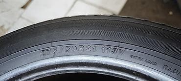 2754021 лето: Шины 275 / 50 / R 21, Лето, Б/у, Комплект, Легковые, Yokohama — 2