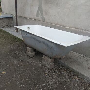 Чугунная ванна советская