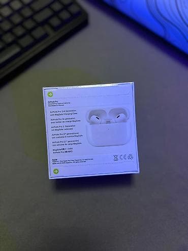 Беспроводные вакуумные наушники, Apple, AirPods Pro 2, Новый — 2