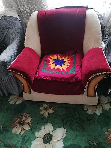 Комплект мягкой мебели, цвет - Бежевый