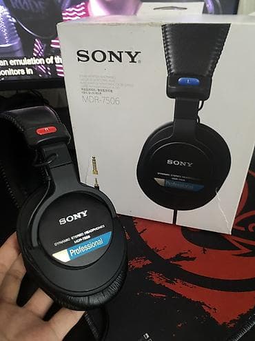 behringer b 5: Проводные полноразмерные наушники, Sony, Б/у, цвет - Черный — 2