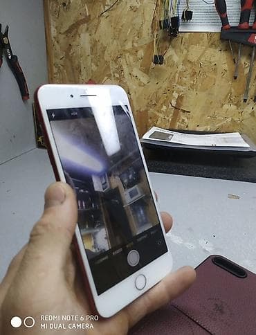 часы fenix 7x: IPhone 7 Plus, Б/у, 128 ГБ, Красный, Чехол, 100 % — 5