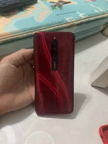 телефоны redmi 8: Redmi, Redmi 8, Колдонулган, 64 ГБ, түсү - Кызыл, 2 SIM — 1
