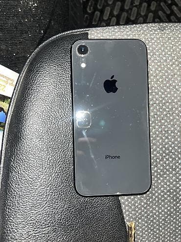 14 iphone: IPhone Xr, Б/у, 64 ГБ, Black Titanium, Защитное стекло, Чехол, 79 % — 7