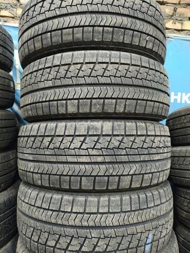 купить бу шины в бишкеке: Шины 215 / 55 / R 17, Зима, Б/у, Комплект, Легковые, Япония, Bridgestone — 2