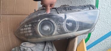 усилитель не рабочий: Комплект передних фар BMW 2011 г., Б/у, Оригинал — 3