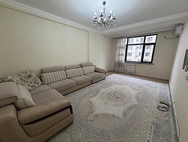 посуточный квартира ош: 1 м², 3 комнаты, Кондиционер — 5