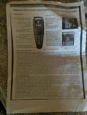 катушки рыбаловные: Кораблик‑прикормочник с дистанционным управлением и GPS Описание: - — 4