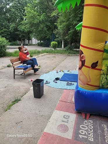 бу батут: Батут Надувной, Б/у — 3