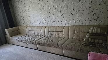 Диваны: Модульный диван, Б/у — 1