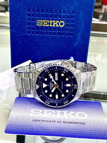 наручные часы seiko: Точность и надежность японского механизма будет долгое время радовать — 1