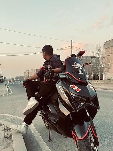 бенза скутер: Макси-скутер 150 куб. см, Бензин, Б/у — 3