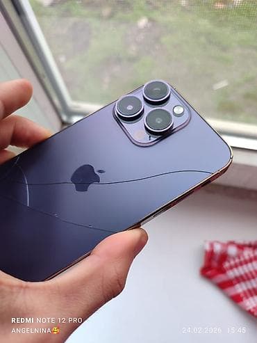 iphone x icloud: IPhone 14 Pro, Б/у, 64 ГБ, Графит, 100 % — 3