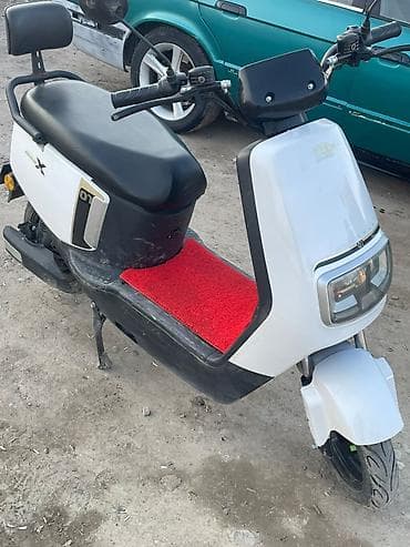 скутер расрочку: Электроскутер GRP X (белый/черный) - Компактный городской — 2