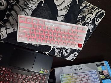 hyper x cloud: Клавиатура, Механическая, Проводное подключение, Размер: 60% — 4