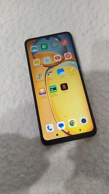 экраны: Redmi, Redmi 13C, Б/у, 128 ГБ, цвет - Серый, 2 SIM — 1