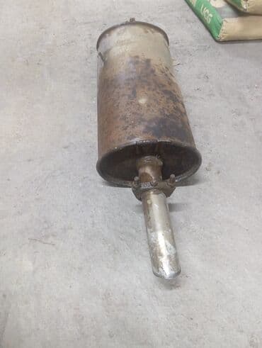 банки выхлоп: Глушитель Audi 1992 г., Б/у — 7