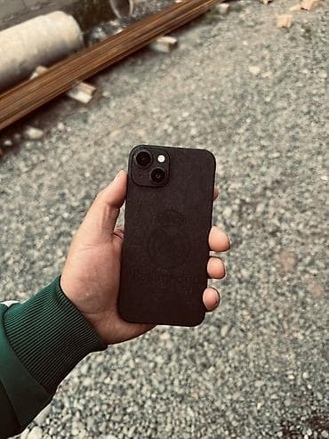 17 про мах: IPhone 14, Б/у, 256 ГБ, Черный, Чехол, 81 % — 5