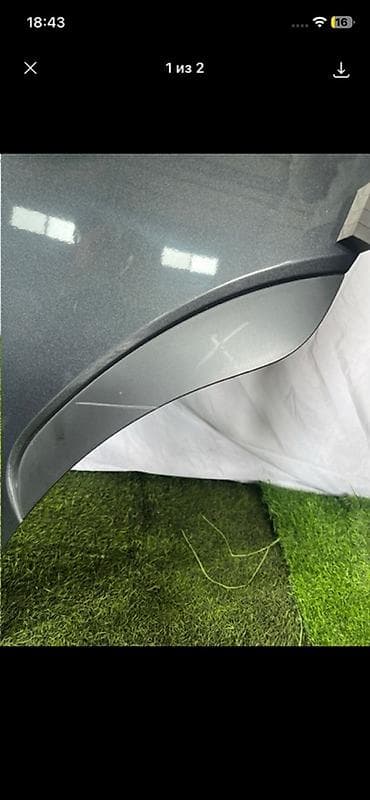 14: Молдинг задней левой двери для Hyundai Kona OS (поколение 1, 2018 г.) — 2