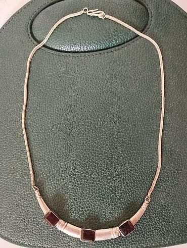 чокер серебро: Серебряные колье, Женские, Б/у — 4