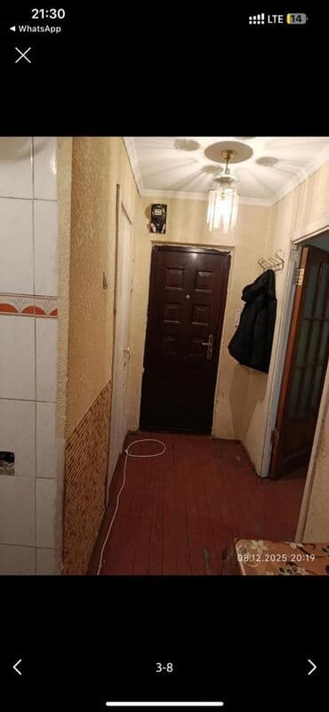 молодежная квартал: 1 комната, 25 м², Индивидуалка, 4 этаж, Косметический ремонт — 6