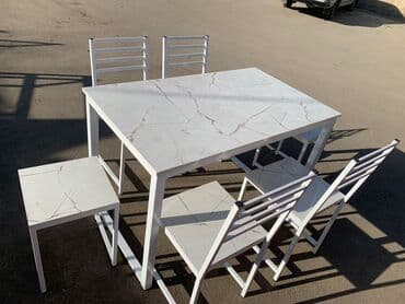 кухонный стол и стулья купить недорого: Кухонный стол и стул, Новый, Самовывоз, Платная доставка — 1