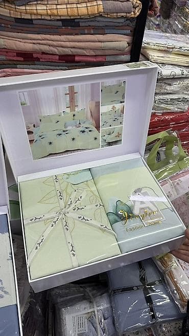 Жумшак эмерек үчүн каптамалар: Комплект постельного белья Jinyer Fashion Home - Наборы в подарочной — 6