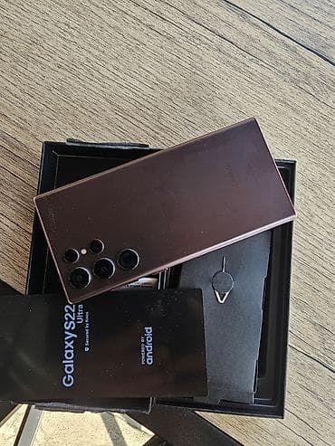 21 ултра: Samsung Galaxy S22 Ultra, Б/у, 256 ГБ, 1 SIM — 1