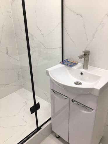 долгосрочная квартира кызыл аскер: 3 комнаты, Без подселения, С мебелью полностью — 27