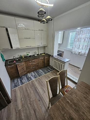 2 бөлмө, 61 м², 106-серия, 3 кабат, Дизайнердик ремонт