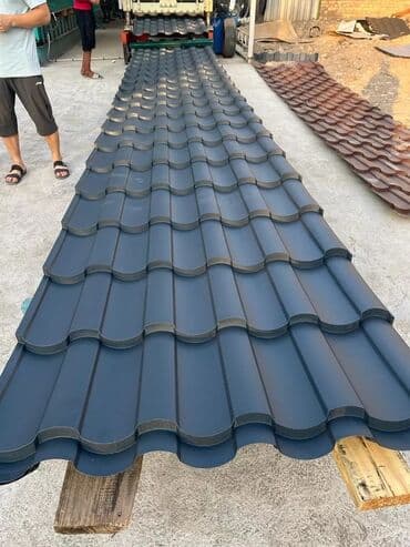 Үйдүн үстүндөгү чатыр: Профнастил металлочерепица сайдинг желоб канек снегодержатели — 5