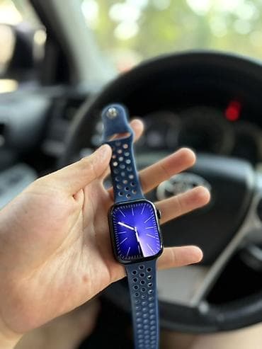 mi band 1 3: Смарт‑часы Apple Watch Series8 (алюминий, Space Gray), размер 44 мм — 2