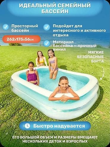 Спорт и отдых: Надувной бассейн Intex Family 56483NP (Wet Set Collection) - Размеры — 7