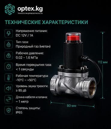starline сигнализация: Датчик утечки газа с автоматическим перекрытием подачи Надёжная — 4