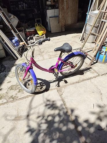 велостер: Детский велосипед, 2-колесный, 6 - 9 лет, Для девочки, Б/у — 2