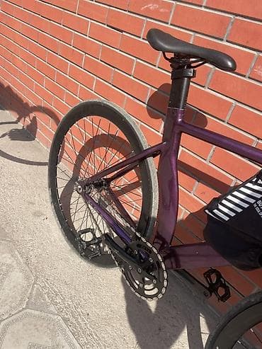 BMX велосипеддери: Городской трековый фикс с изогнутым рулём Есть небольшой торг. - — 4