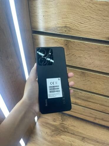 купить телефон xiaomi в рассрочку: Redmi, Redmi 13C, 256 ГБ, түсү - Кара — 1