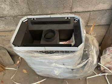 электрическая печка для дома: Печь-камин на твердом топливе с комплектом дымохода Описание: - — 1