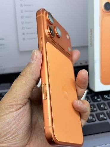 ipone 6: IPhone 17 Pro Max, Б/у, 512 ГБ, Оранжевый, Коробка, 100 % — 10