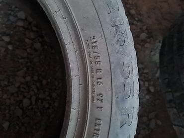 Шины бу в хорошем состоянии цена не дорого - Размер: 215/55 R16. -